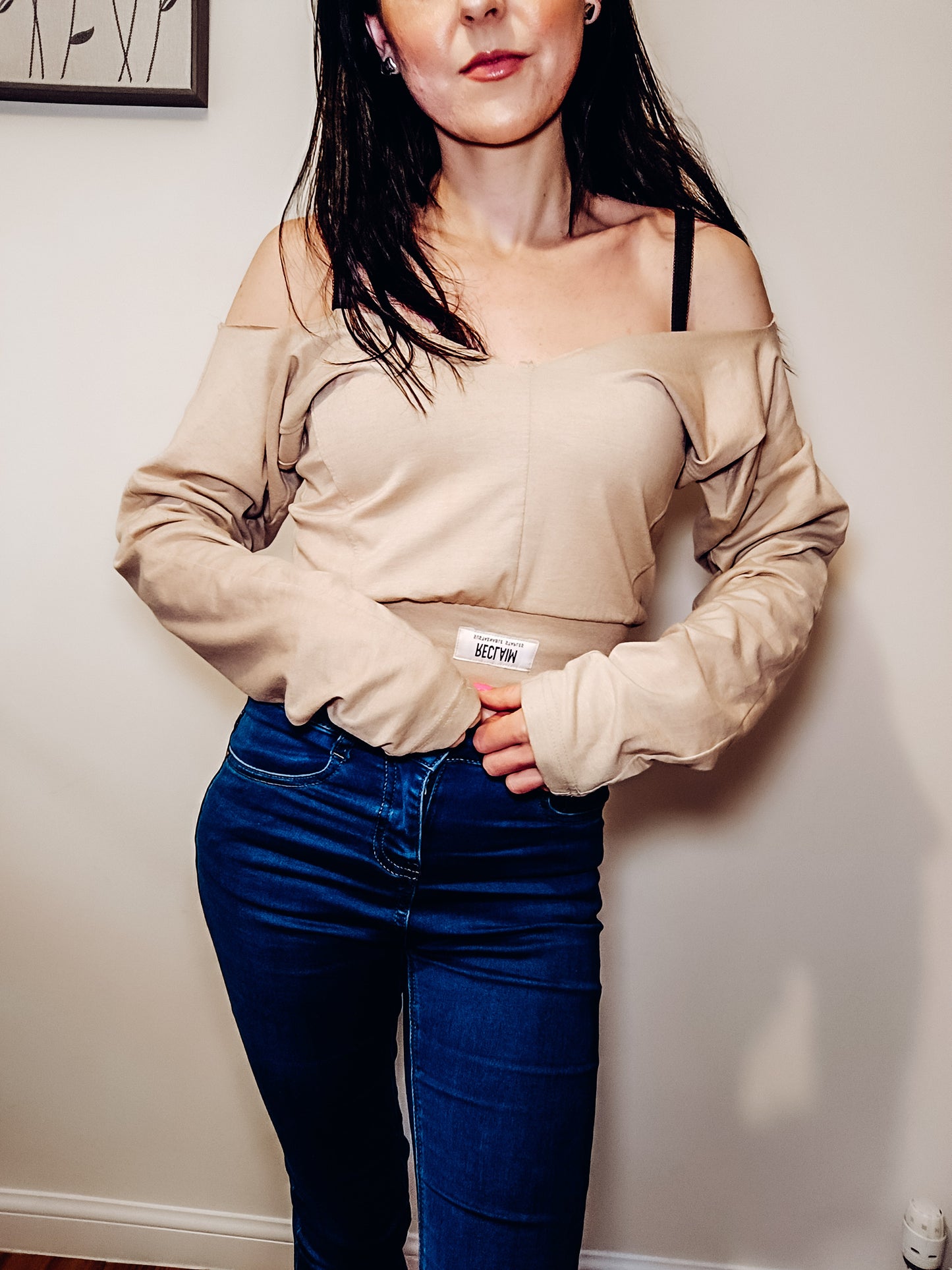 leggings into top diy