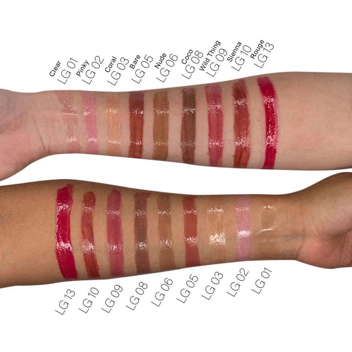 lip swatches minnirella