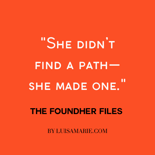 the foundher files by luisamarie.com