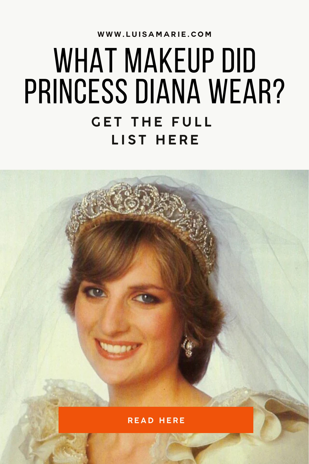 What Makeup Did Princess Diana Wear?