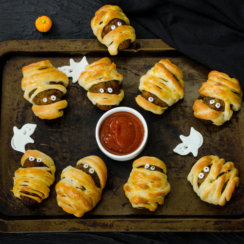 Halloween Sausage Rolls Recipe