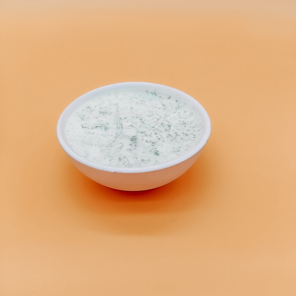 Easy Homemade Green Herb Garlic Dip