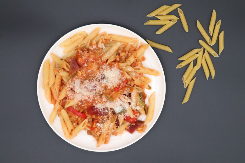 Easy Vegetarian Lentil Bolognese recipe