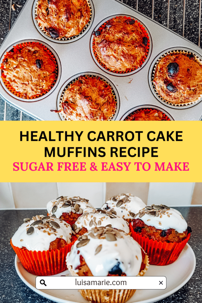 Healthy Carrot Cake Muffins Recipe