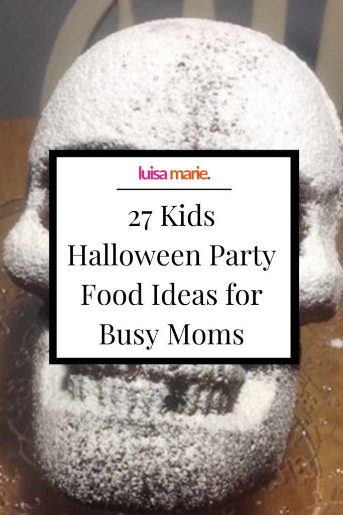 Halloween Themed Food For Kids