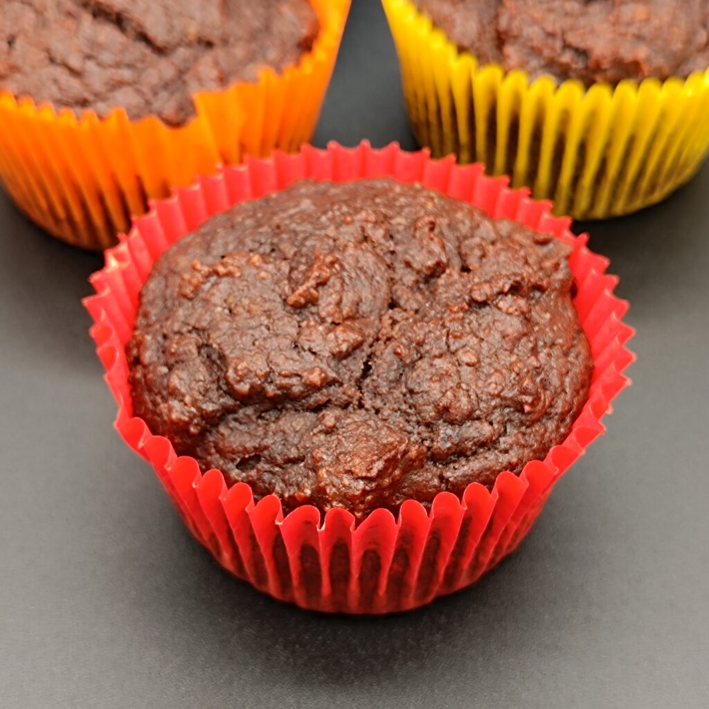 refined sugar free chocolate muffins
