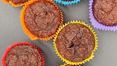 Healthy Chickpea Chocolate Muffins Recipe