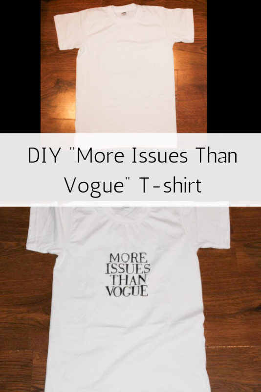 DIY Make Your Own Graphic T-shirt Tutorial