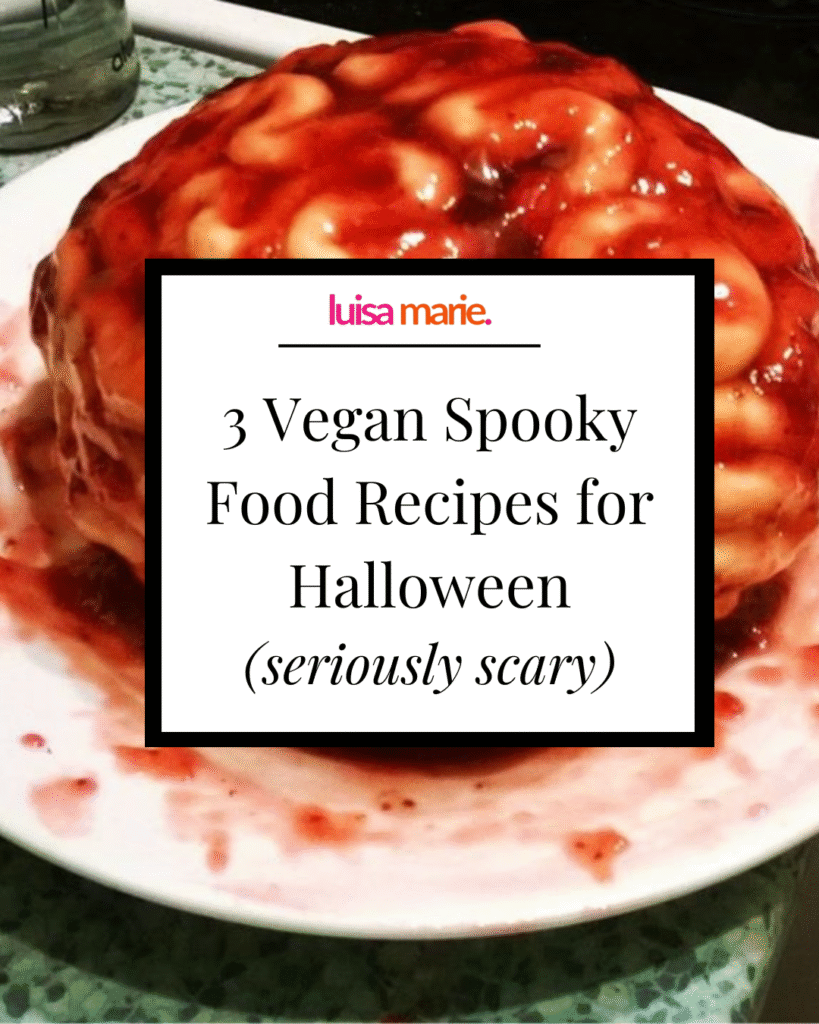 spooky vegan food ideas for Halloween