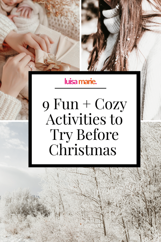 9 Fun Christmas Activities to Try Between Now and Christmas