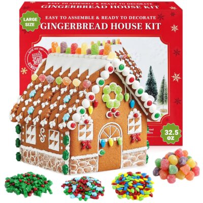 christmas house gingerbread kit