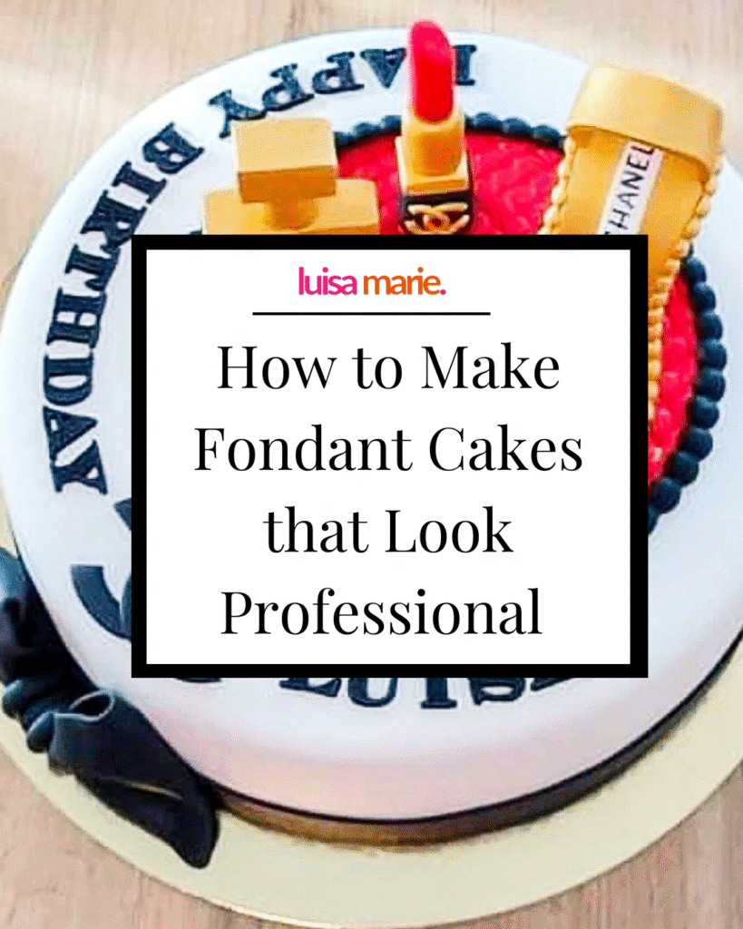 How to Make Fondant Cakes how to make fondant cakes that Look Professionally Made