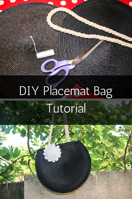 DIY Placemat Bag Tutorial
