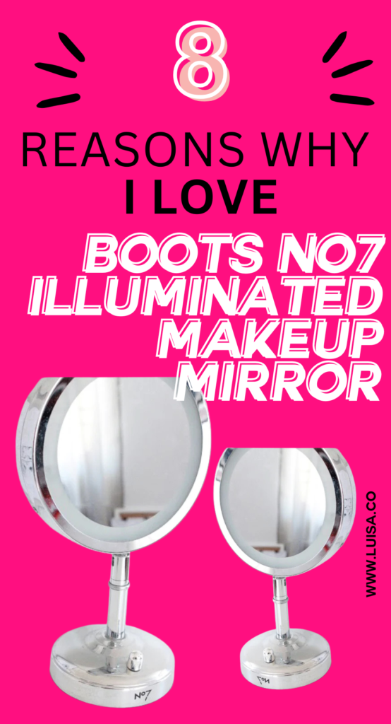 Boots No7 Illuminated Makeup Mirror