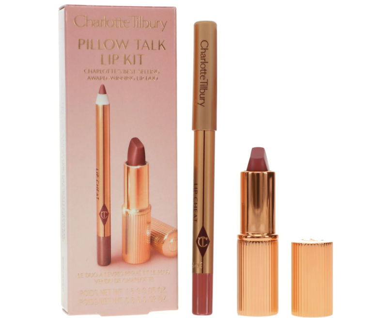 Best Drugstore Dupe for Charlotte Tilbury Pillow Talk Lipstick and Lip Liner