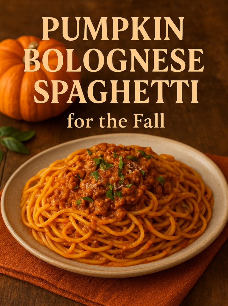 Pumpkin Bolognese